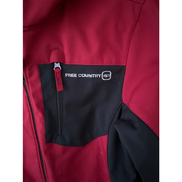 NWT-Free Country Boy's Soft Shell Hooded Jacket Size Medium - Picture 3 of 6